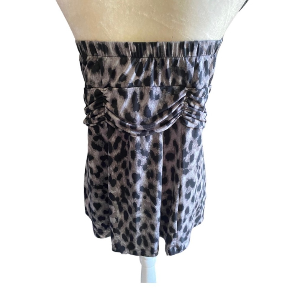 TORRID -ANIMAL PRINT STRAPLESS TOP-SIZE 2X - Picture 5 of 7